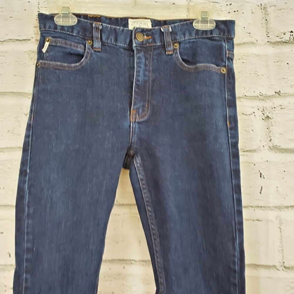 Afends dark wash junky skinny jeans mid rise jeans - Picture 2 of 12